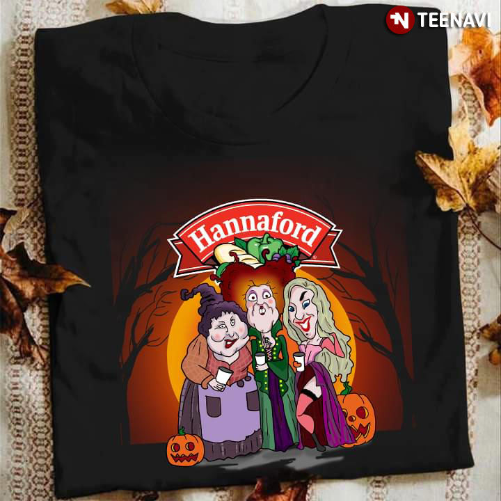 Hocus Pocus Sanderson Sisters Hannaford Halloween T-Shirt