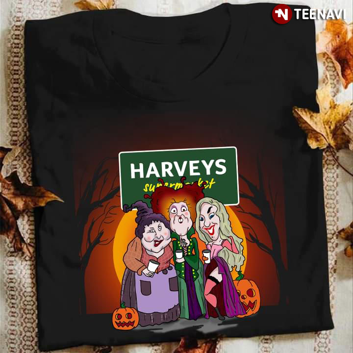 Hocus Pocus Sanderson Sisters Harveys Supermarket Halloween