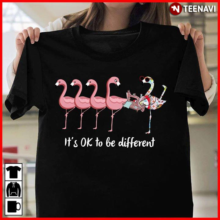 Quilting Flamingo It's OK To Be Different