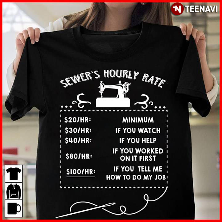 Sewer's Hourly Rate
