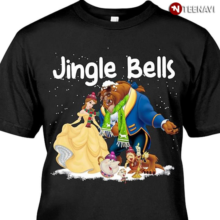 Dancing Beauty And The Beast Jingle Bell Christmas