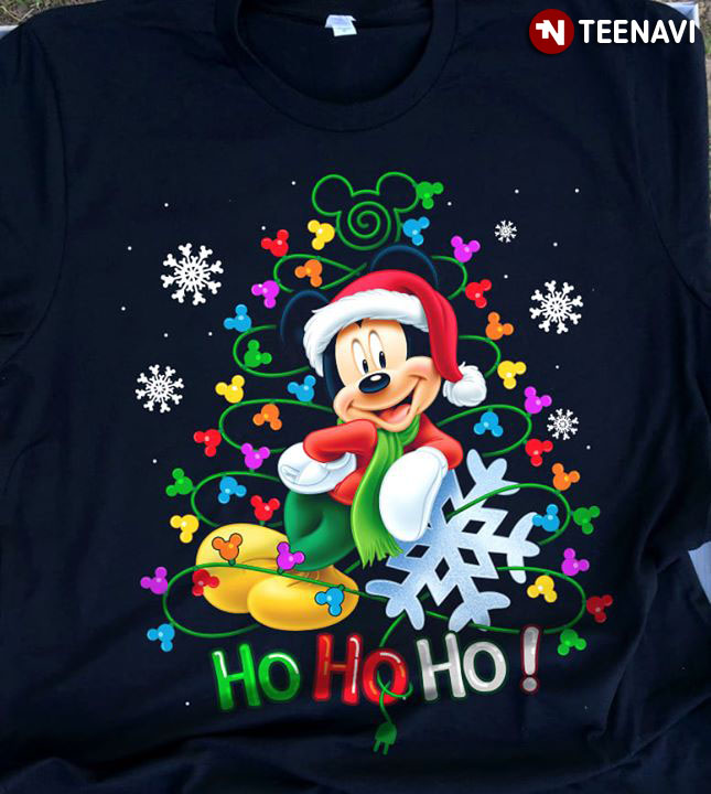 Ho Ho Ho Mickey Mouse Christmas