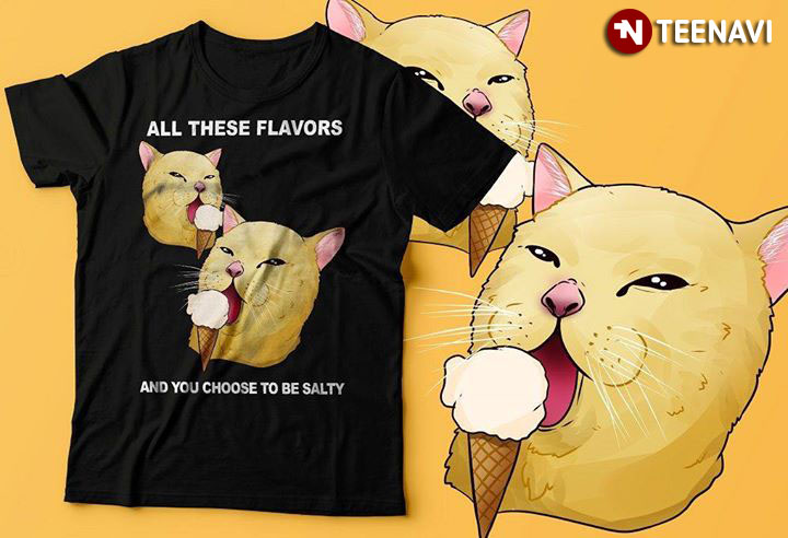 Kitten Licking Ice Cream These Flavors And You Choose To Be Salty