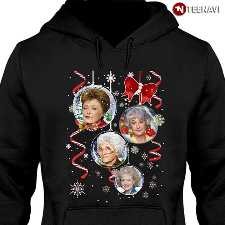 Golden Girls In Bubbles Christmas Ornament