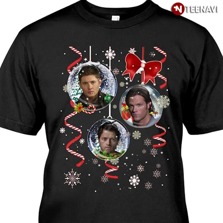Supernatural In Bubbles Christmas Ornament (New Version)