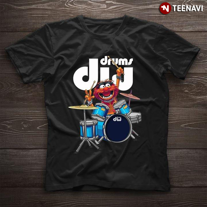 The Muppet Show Animal Playing DW Drums
