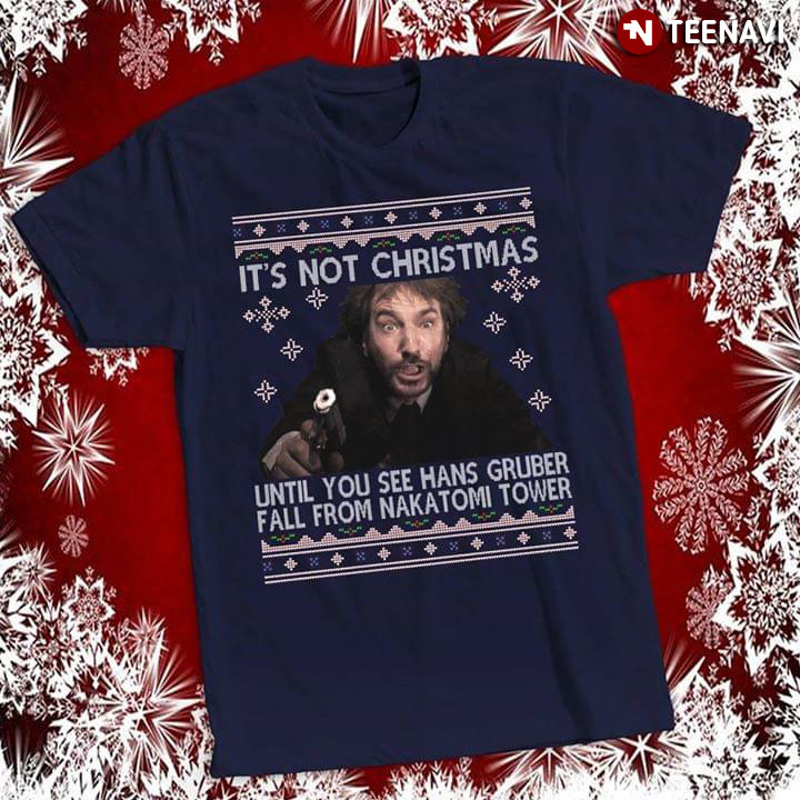 It's Not Christmas Until You See Hans Gruber Fall From Nakatomi Tower Die Hard Christmas