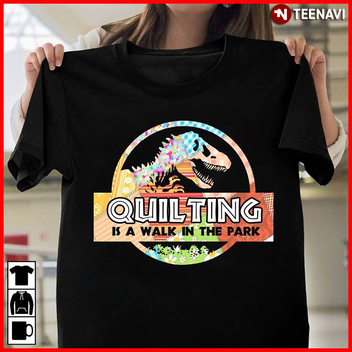 Jurassic Quilting Is A Walk In The Park