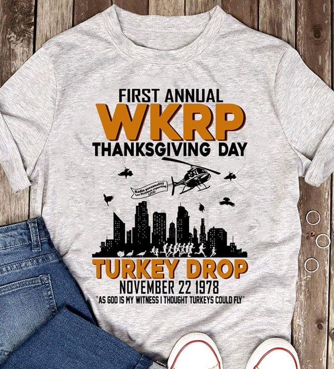 First Annual WKRP Thanksgiving Day Turkey Drop November 22 1978 