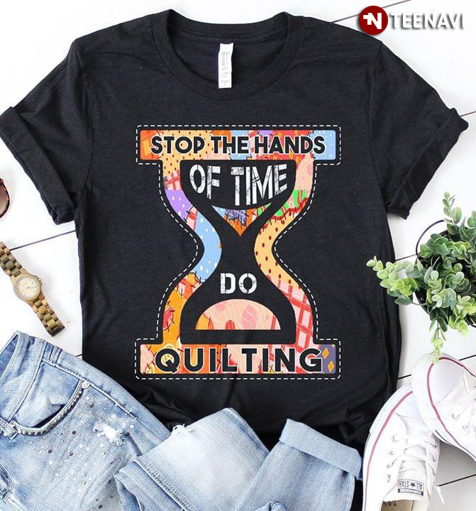 Stop The Hands Of Time Do Quilting Hourglass Sand Timer