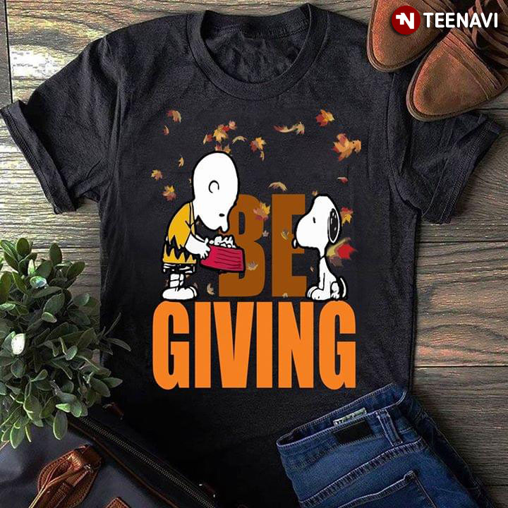 Charlie Brown And Snoopy Be Giving Thanksgiving Day