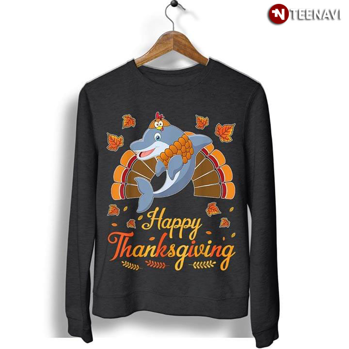 Dolphin Turkey Happy Thanksgiving