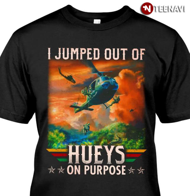 I Jumped Out Of Hueys On Purpose