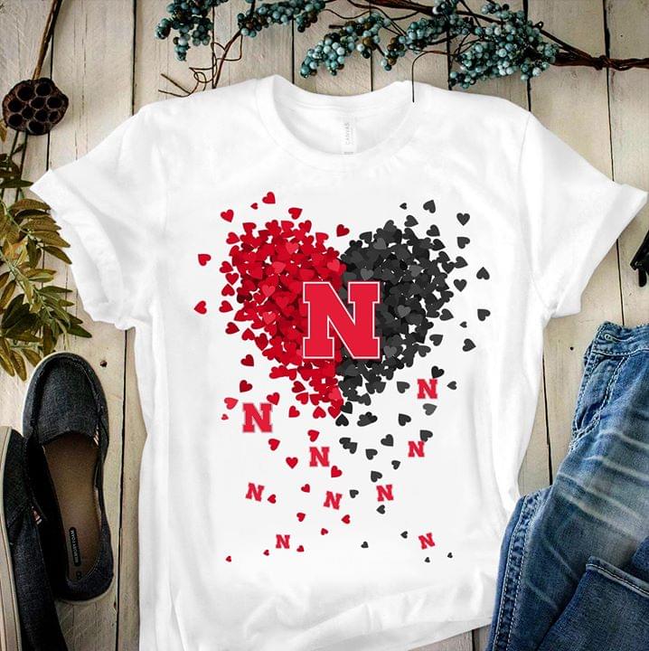 Nebraska Cornhuskers Heart