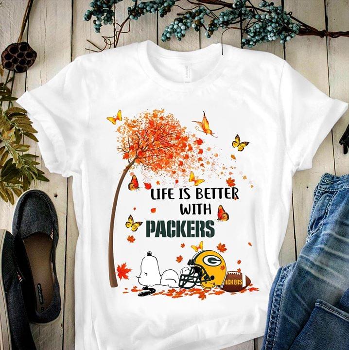 Snoopy The Peanuts Green Bay Packers Christmas Shirt - High-Quality Printed  Brand