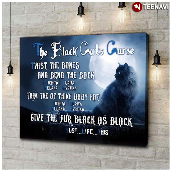 Funny Hocus Pocus The Black Cats Curse Twist The Bones And Bend The Back