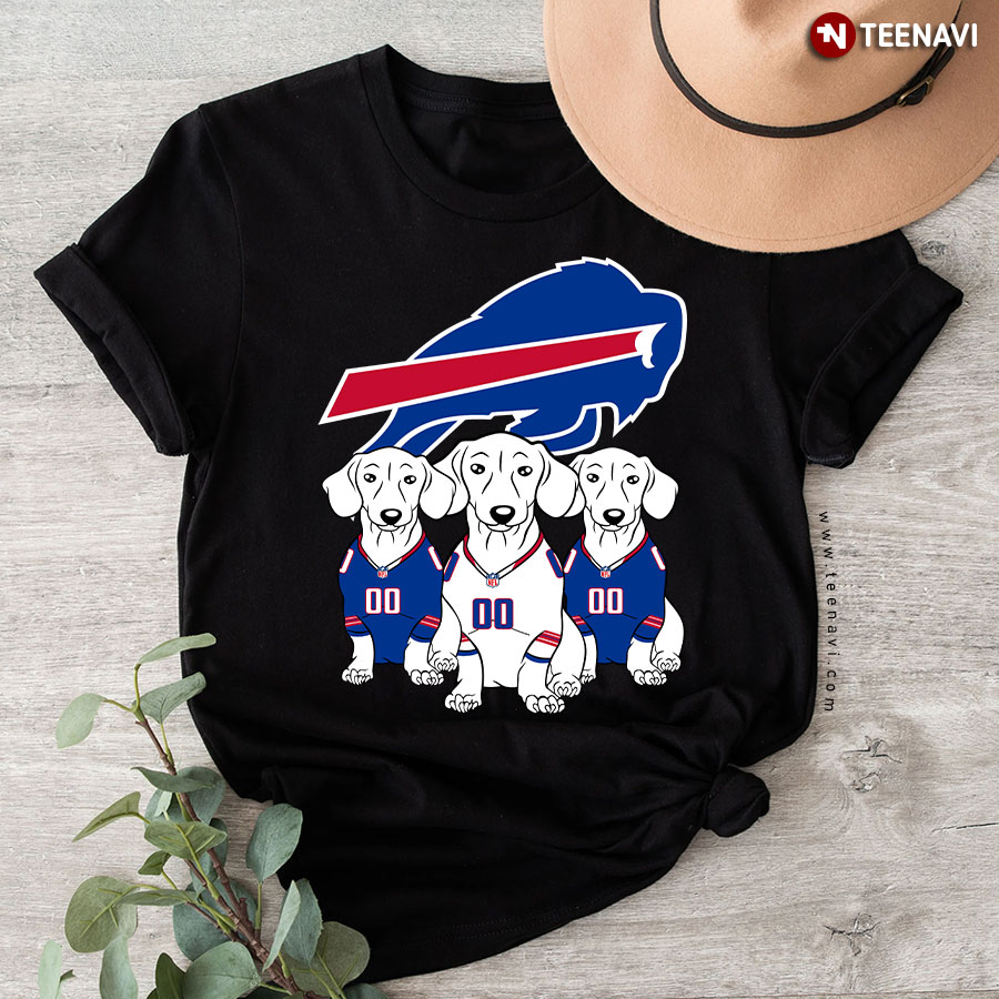 Buffalo Bills Dachshund Dogs T-Shirt