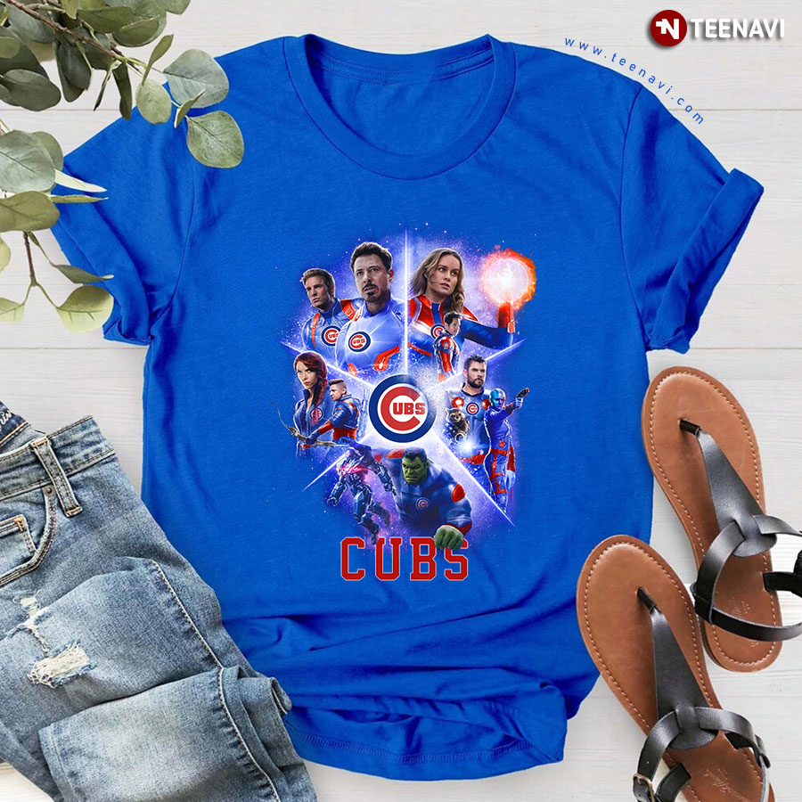 Avengers Endgame Chicago Cubs T-Shirt