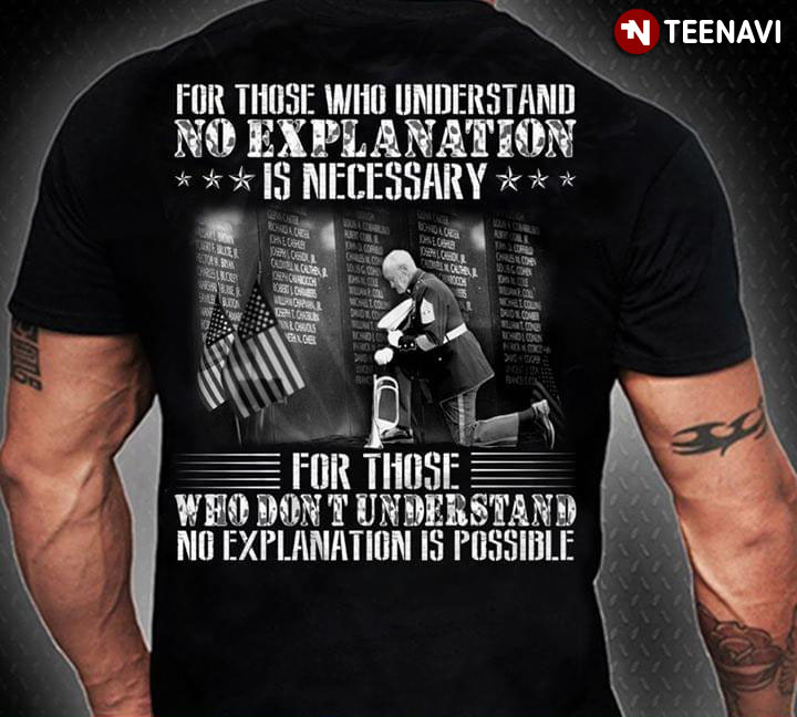 For Those Who Understand No Explanation Is Necessary For Those Who Don't Understand No Explanation Is Possible