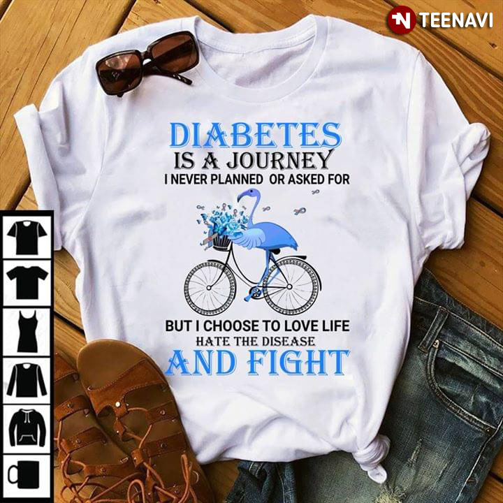 Flamingo Diabetes Is A Journey I Never Planned On Asked For But I Choose To Love Life Hate The Disease And Fight