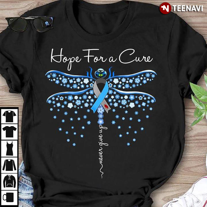 Hope For A Cure Never Give Up Butterfly