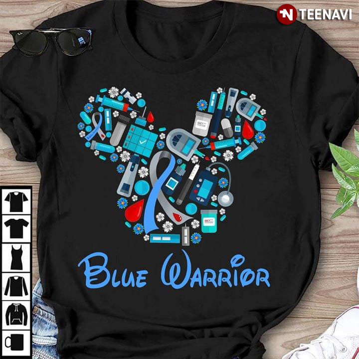 Blue Warrior Mickey Mouse Version
