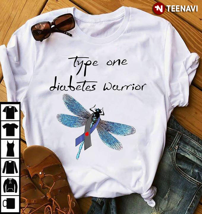 Type One Diabetes Warrior Dragonfly