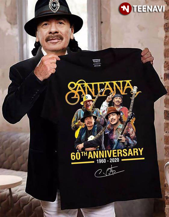 Santana 60th Anniversary 1960-2020 Signature
