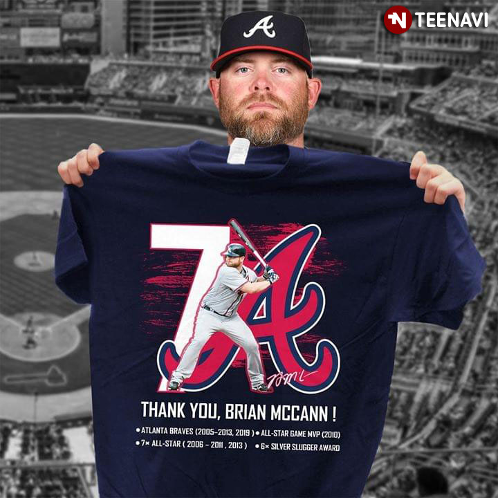 Thank You Brian McCann Alabama Crimson Tide T-Shirt - TeeNavi