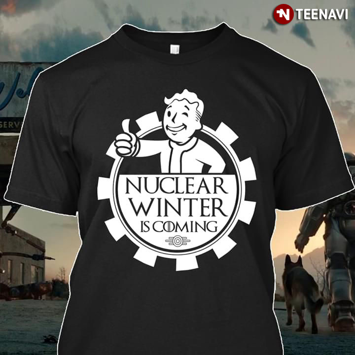 Vault Boy Nuclear Winter Is Coming Game Of Thrones