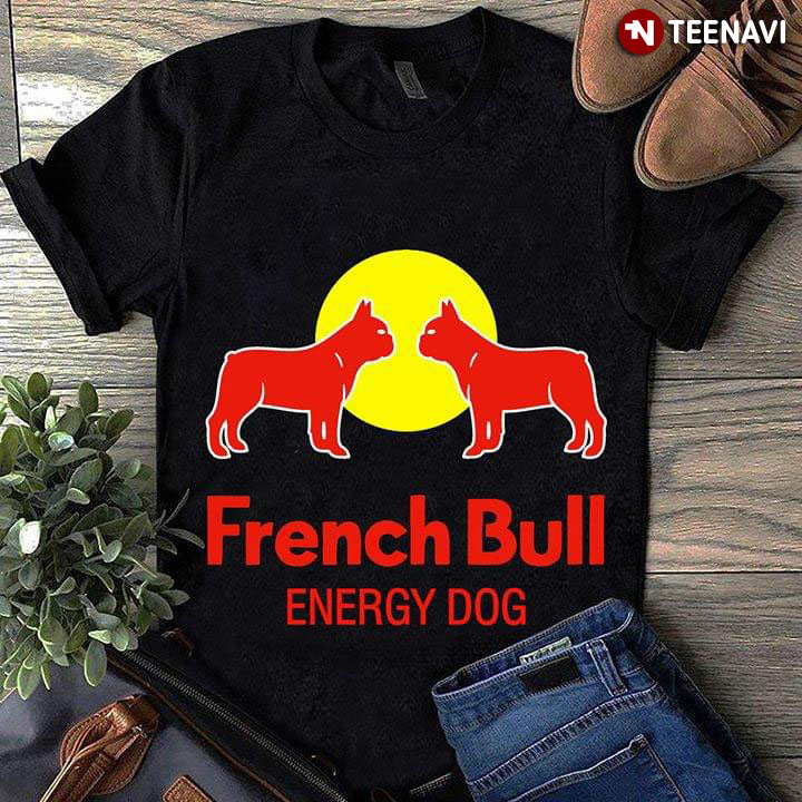 French Bull Energy Dog Red Bull