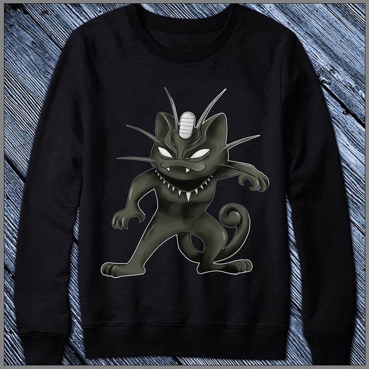 New Colour Fashion S XXL Pokemon Meowth Gift Men Funny T shirt  0006 