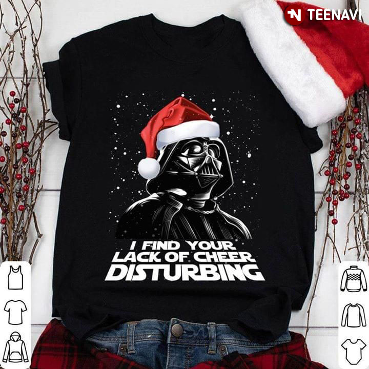 Star Wars Darth Vader I Find Your Lack Of Cheer Disturbing Christmas