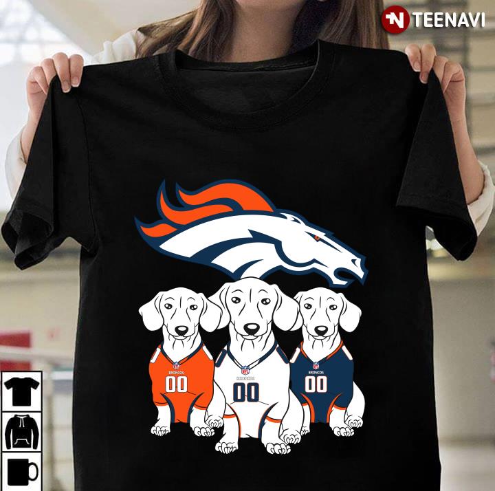 Denver Broncos Dachshund Dogs