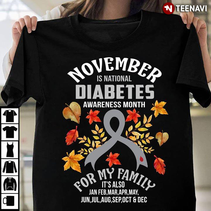 November Is National Diabetes Awareness Month For My Family