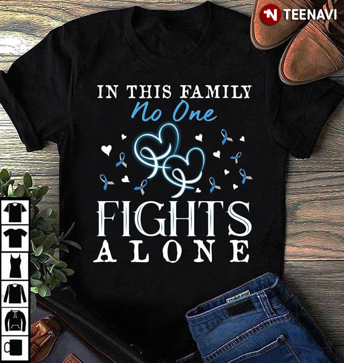 In This Family No One Fights Alone Diabetes Awareness (New Style)