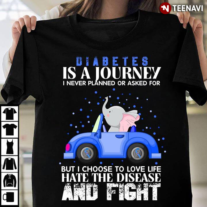 Elephant Driving Car Diabetes Is A Journey I Never Planned Or Asked For But I Choose To Love Life Hate The Disease And Fight