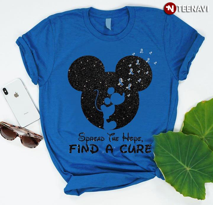 Mickey Mouse Spread The Hope Find A Cure Diabetes Awareness