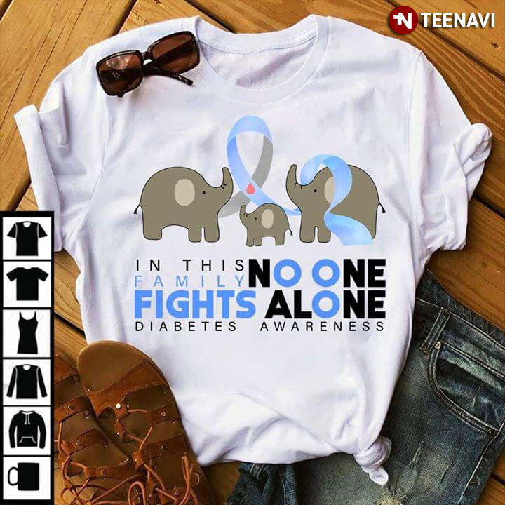 Elephants In This Family No One Fights Alone Diabetes Awareness
