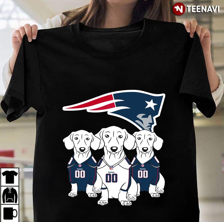New England Patriots Dachshund Dogs