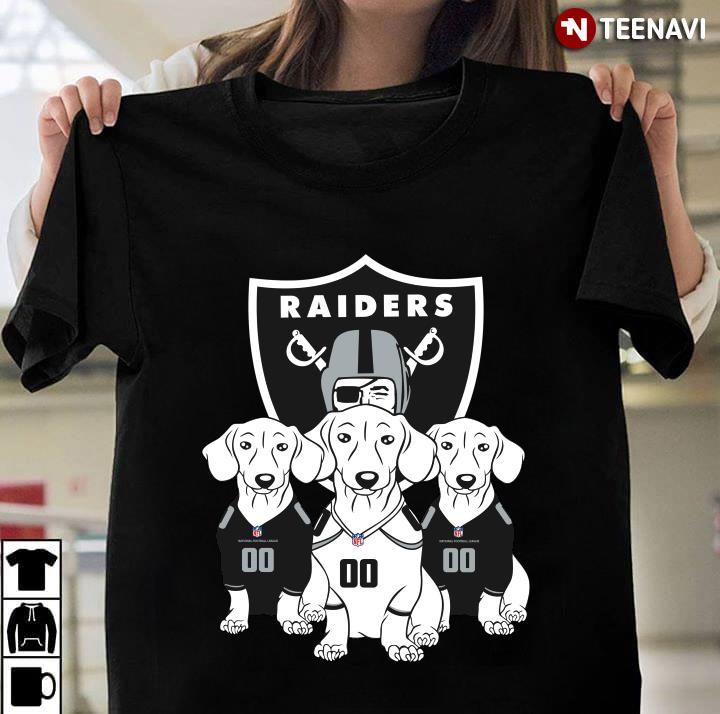 Oakland Raiders Dog T-Shirt