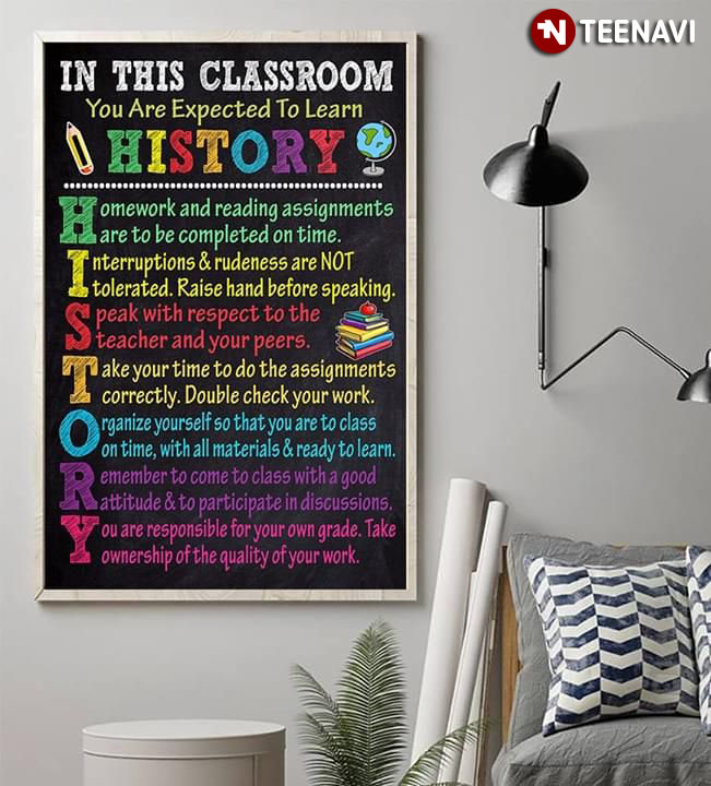 Funny History Teacher & Student In This Classroom You Are Expected To Learn History