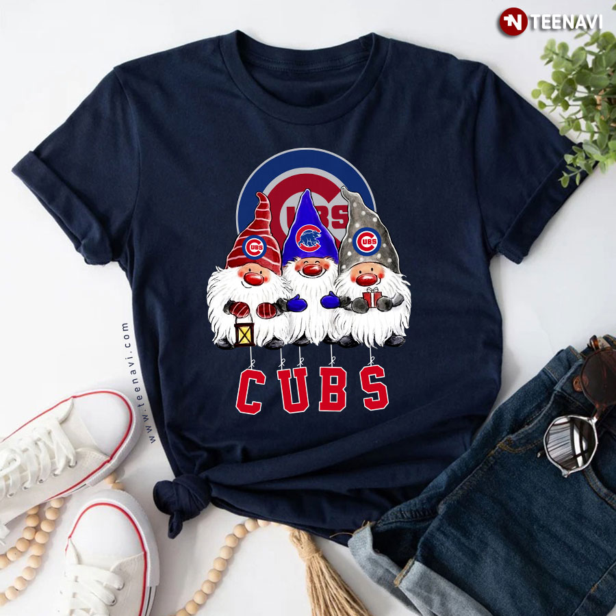 Cubs Funny Santa Claus Chicago Cubs T-Shirt