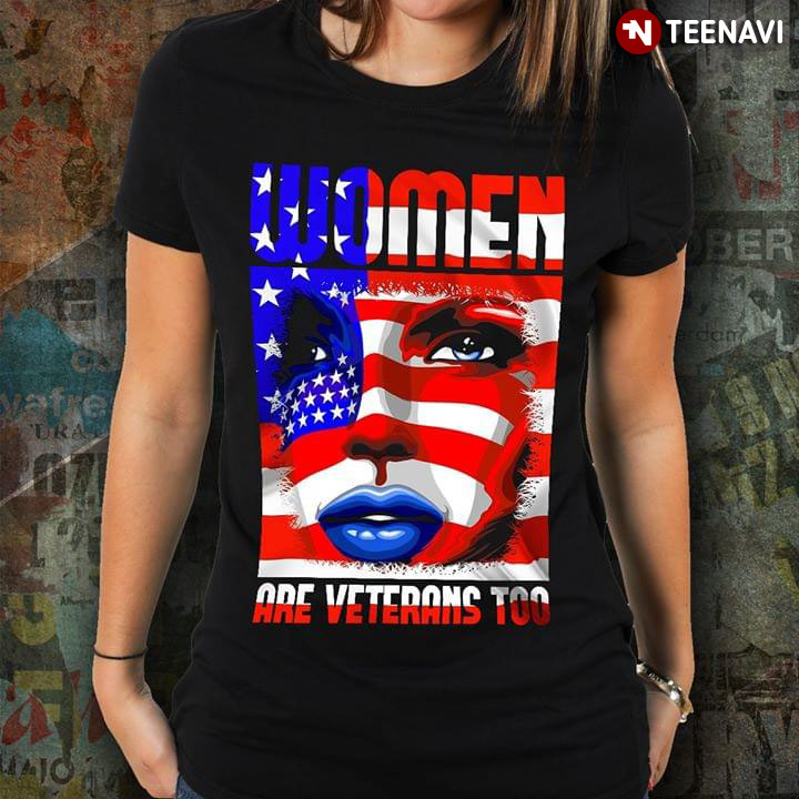 Flag Women Are Veterans Too