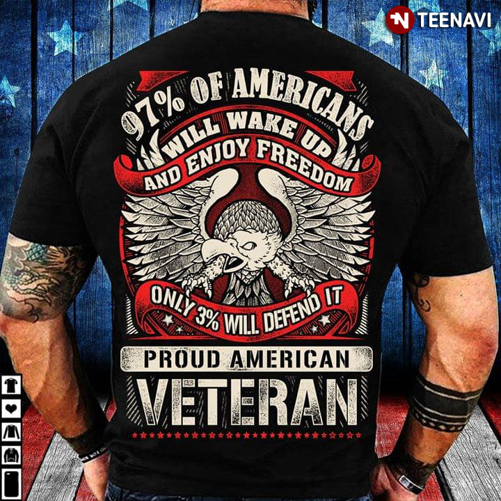 97% Of Americans Will Wake Up And Enjoy Freedom Only 3% Will Defend It Proud American Veteran