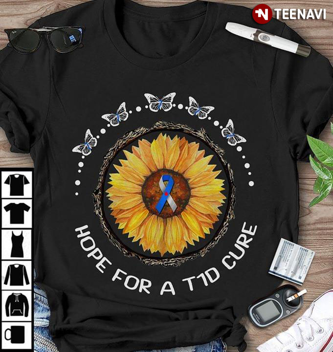 Hope For A T1D Cure Sunflower