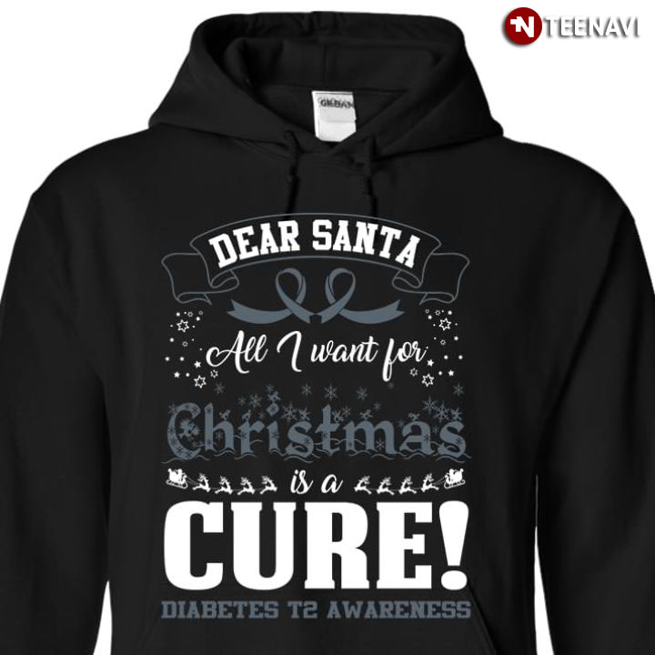 Dear Santa All I Want  For Christmas Is A Cure