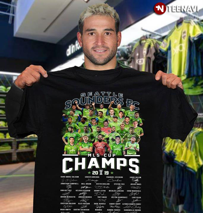 Seattle Sounders FC MLS Cup Champs 2019