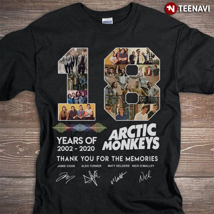 18 Years Of Arctic Monkeys 2002-2020 Thank You For The Memories