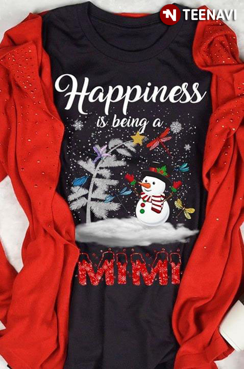 Happiness Is Being A Mimi Christmas